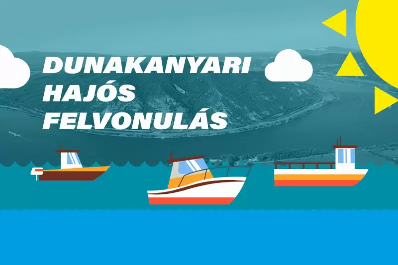 II. Dunakanyari Hajós Felvonulás