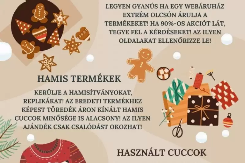 Biztonságos ünnepi készülődés!