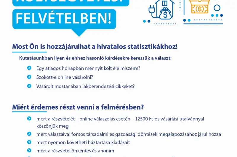 Tájékoztatás lakossági adatgyűjtésről