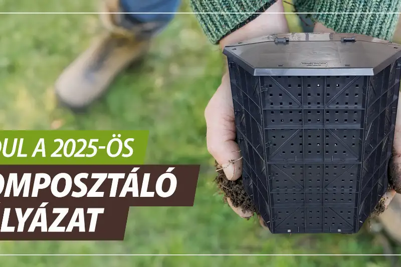 Indul a 2025-ös komposztáló pályázat