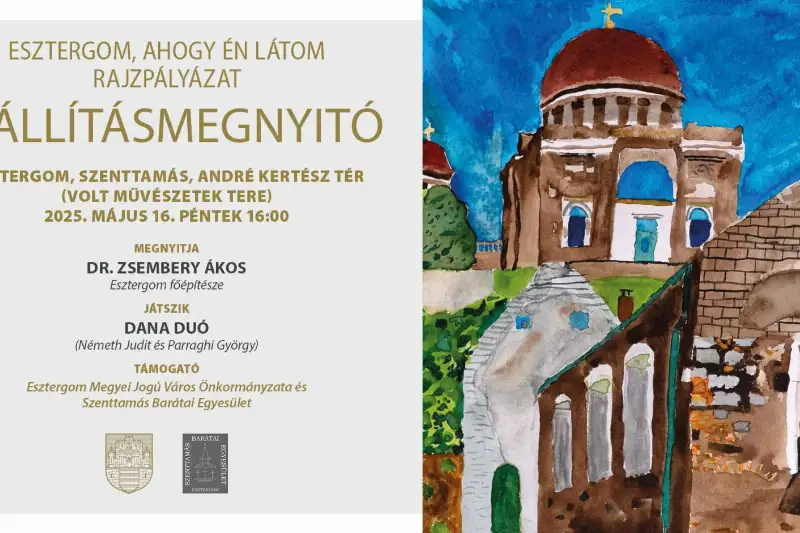 Esztergom, ahogy én látom rajzpályázat - kiállítás