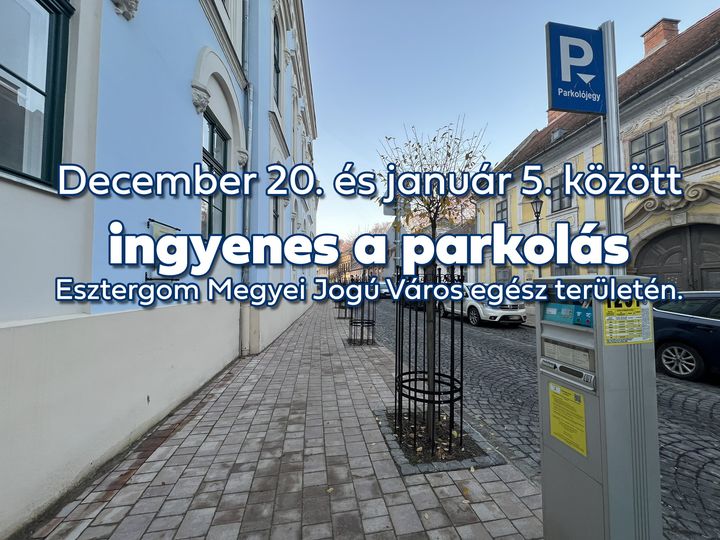 Ingyenes parkolás az ünnepek alatt