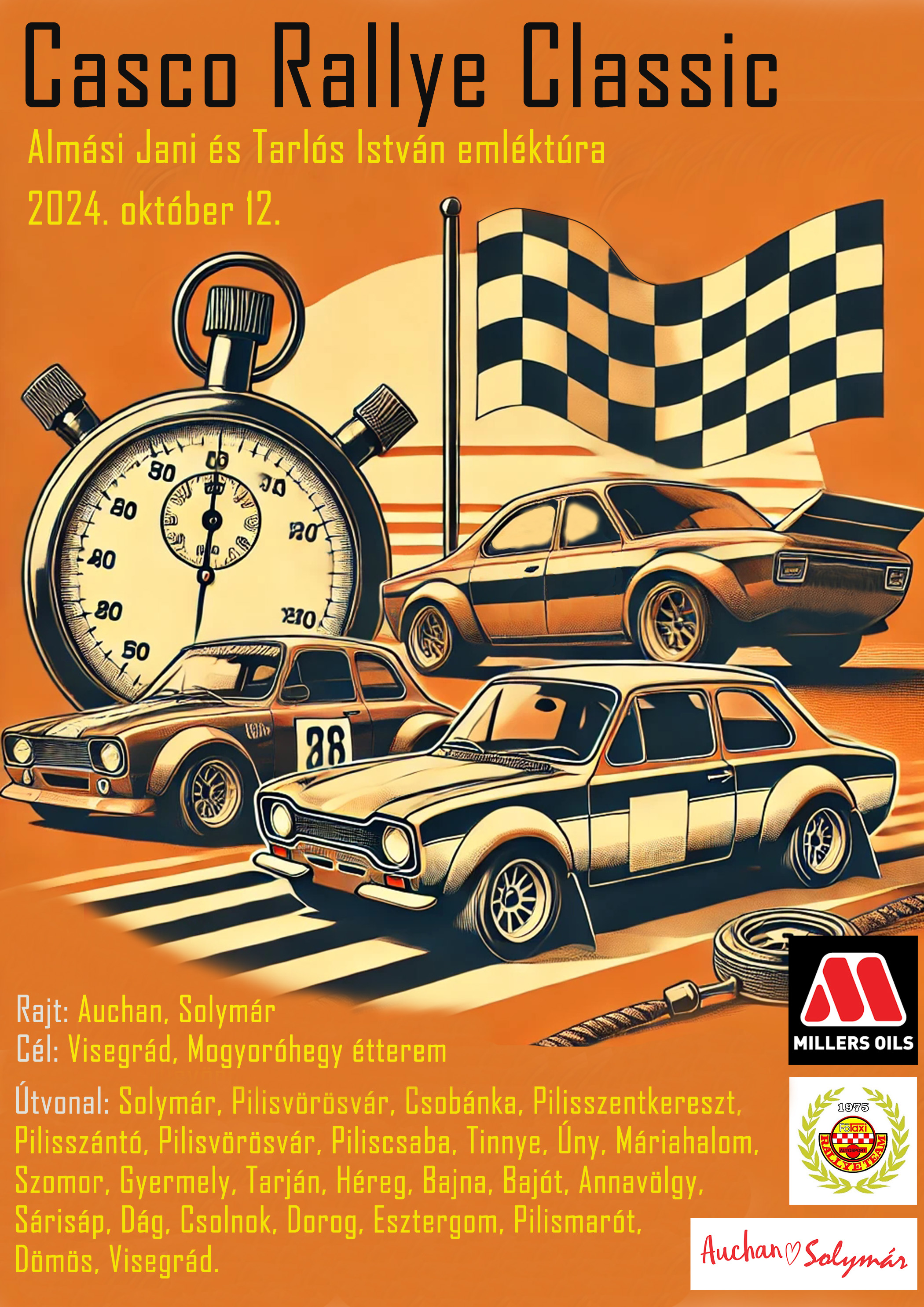 Casco Rallye Classic – Almási Jani és Tarlós István emléktúra