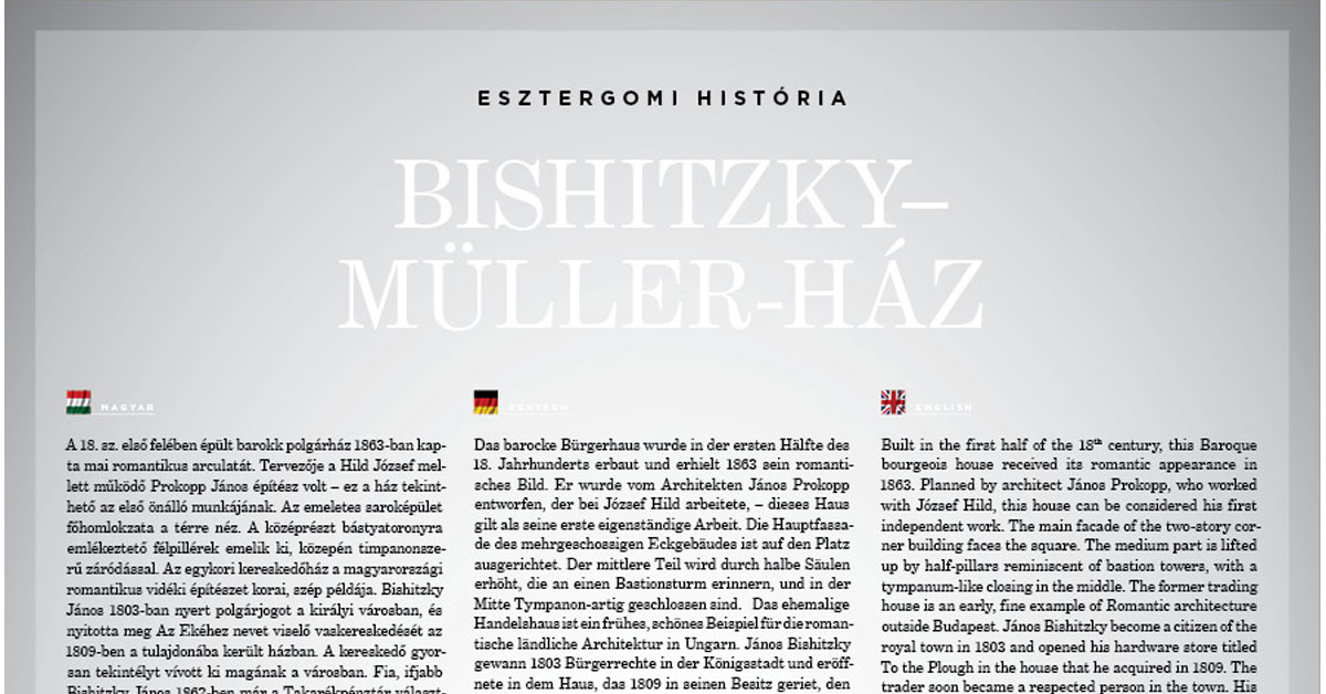 2. Bishitzky–Müller-ház (Posta, Széchenyi tér 3.)