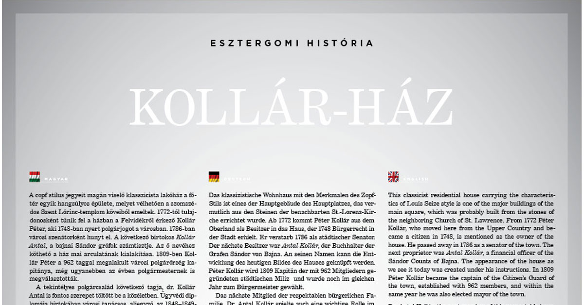 12. Kollár-ház (Széchenyi tér 24.)